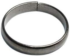 Pure Iron Ring Saturn Shani Black Challa Real Black Horse Shoe Adjustable Ring For Men And Women Set Of 5
