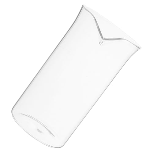 Mikikit Vaso de Repuesto de de 350ml para Cafetera Prensa Francesa Diseño con Vertedor y Resistencia al Desgaste Adecuado para Café y Té