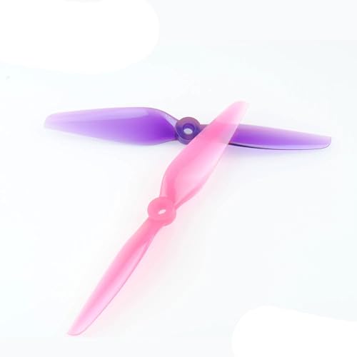 8pcs HQProp 6X4 6040 K2 Ethix 6 Inch Propellers Set (4X CW / 4X CCW) Poly Carbonate Bubble Gum Colors