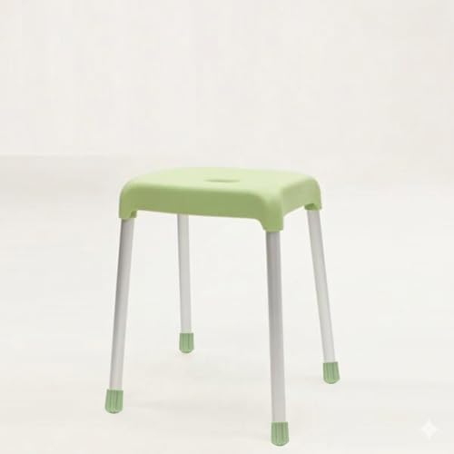 Image of CIPLA PLAST HoYo DIY Stool | Stool for Living Room, Bathrooms, Sitting, Home use, Kitchen (Green, Large (20 INCH))