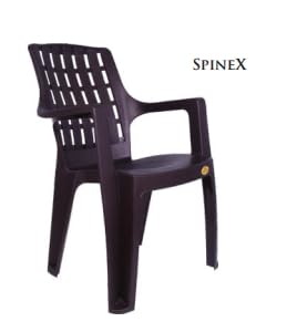 Image of National Plastic Industries Limited Spinex Chair | Spinex Chair for Indoor /Outdoor Use (Set of 2)