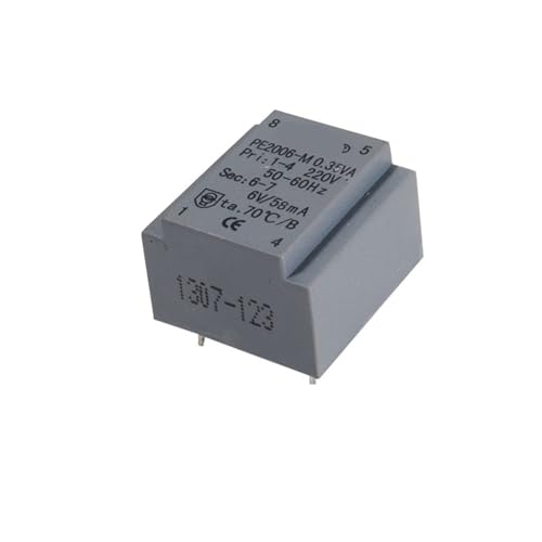 Transformateur d'isolement PE2006-M composant soudage PCB alimentation 230V 6V
