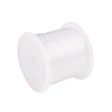 Color:Incolor Pandahall,1 Rollo Alambre Transparente de pescaer de nyolon Hilo, Claro, Tamano: Acerca de 0.3 mm diametro, 55m/ Rollo