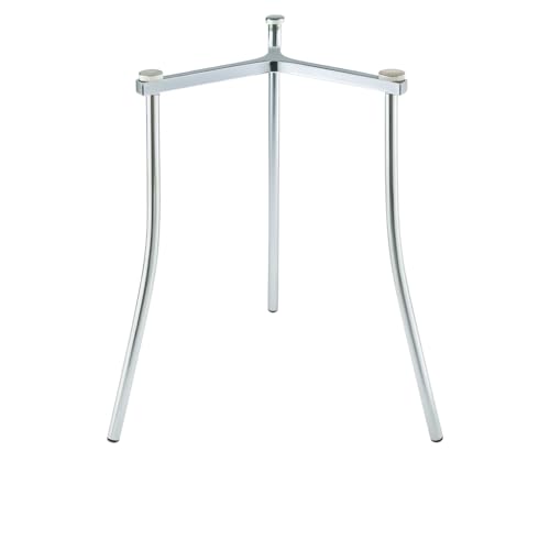 Soporte Metálico para Paellero 3 Patas Alta Resistencia Estable Portátil Cocina Exterior Barbacoa Camping Acero Galvanizado Reforzado Adaptable Quemador Gas Cocina Valenciana Soporte Paellas Jardín