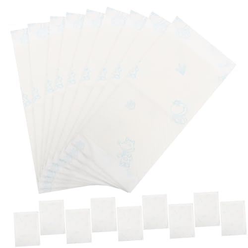 RORPOIR 50 Piezas Almohadillas Desechables para Bebés Protector y Transpirable para Cambio de Absorbente y Sanitario para Recién Nacidos