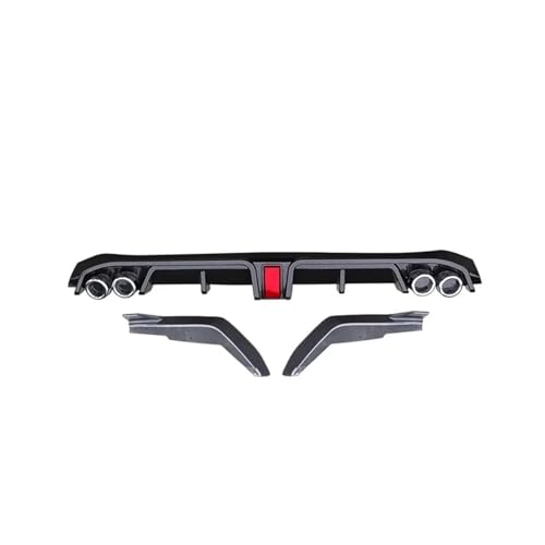 Difusor trasero premium para Corolla 2022 kit de carrocería acabado estilizado