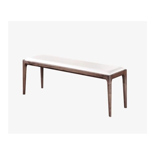 eexbz Foot Stool for Bed Nordic Simple Bed End Stool Bedroom Black Walnut High-Grade Wooden Bed End Sofa Bed Stool Bedside Stool Bed Step Stools for High Beds