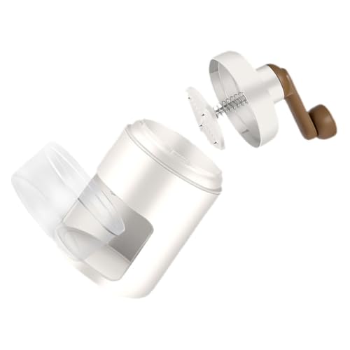 Garneck Manual Ice Crusher Machine for Home Hand-cranked Small Ice Shaver Easy to Use Hand Ice Crusher for Smoothies
