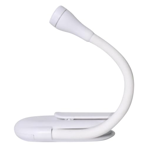 CIYODO Rechargeable Book Light with Clip LED Night Light for Reading Bed Portable Desktop Lamp for Adults for Dormitory and Home Use