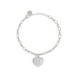 Mabina Gioielli Pulsera cadena mujer plata 925 joya elegante cód. 533509E, Plata de ley