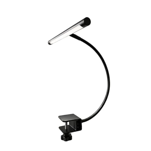 Infitronic IN78LEDKLB2 – 78 LEDs Aluminium Klavierleuchte Klavierlampe Notenpultleuchte Dimmbar Farbwechsel schwarz