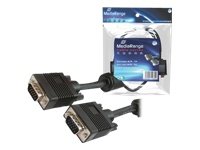 MediaRange SVGA kabel do monitora, VGA/VGA, 15,0 m, czarny