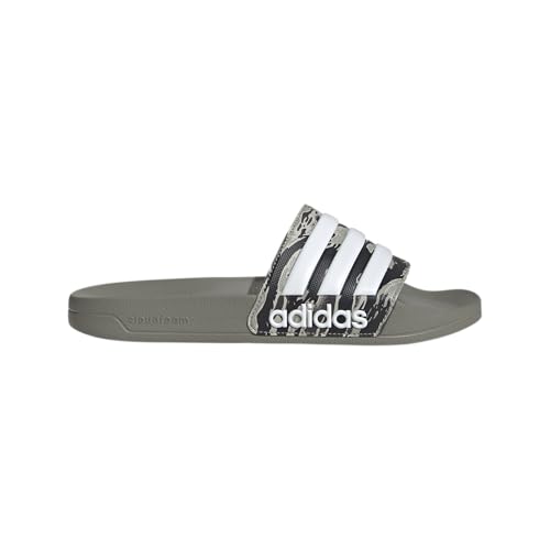 Image of adidas Mens Adilette Shower Arsenal Slides Casual Sandals Casual - Red