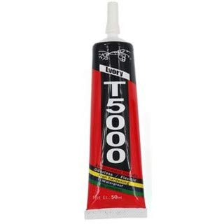 Ekon T5000 Multipurpose Transparent Adhesive Glue Sealant Waterproof Glue for DIY, Fabric, Screen Repair, Mobile Phone, Jewelry, Resin Crafts, Art and Craft, etc. (50ml) (Milky Blue)