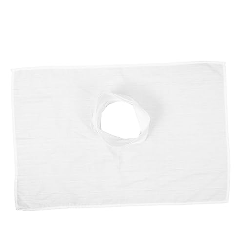 HEALEEP Thick Satin Massage Cloth Spa Bed Sheets Face Hole Cover Massage Cover
