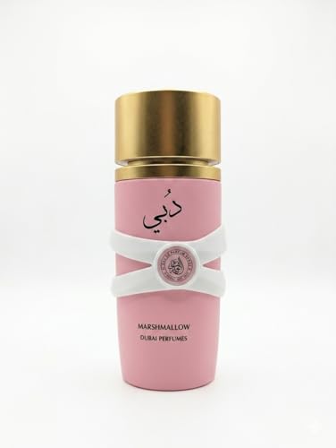 DUBAÏ PERFUMES, Marshmallow, Eau de Parfum, Spray Natural 50 ml,Made In France
