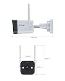 ZOSI 2.5K WiFi Security Camera with Person Vehicle Detection, 4MP CCTV Camera Outdoor Indoor, Home Surveillance Camera with Spotlight Siren, Color Night Vision, 2-Way Audio, Cloud/ Local Storage - Image 8