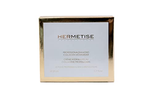 Hermetise Professional Diamond Collagen Moisturizer 1.7 Fl.oz NEW, Ounce