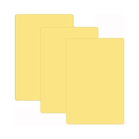 ATOMUS 3Pcs 3mm Blank Tattoo Practice Skin Sheet 29.5x 20cm Double Sides Silicone Microblading Tattoo Practice Skin Artificial Skin for Beginners and Experienced Tattooers Cover