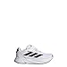 adidas Duramo SL Elastic Lace Sneaker, White/Core Black/Grey, 4 US Unisex Big Kid