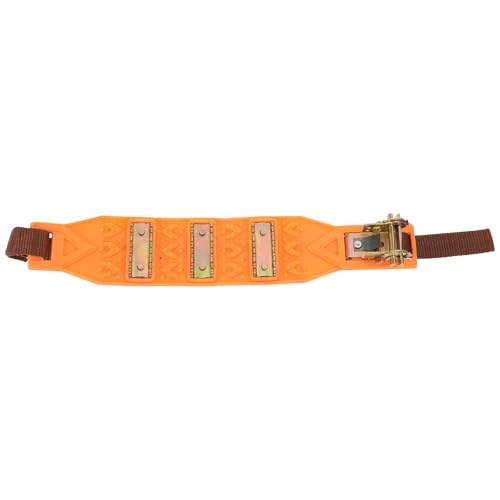 VINTORKY Cadena para Neumáticos de Nieve Portátil para Coche y Suv, Cadenas Antideslizantes Resistentes para Invierno, Color Amarillo 1756a, Alta Tracción en Nieve y Barro, Accesorios