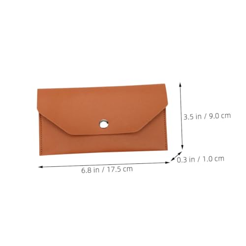 2pcs Ladies Purse Pu Leather Long Wallet for Women Elegant Envelop Clutch2