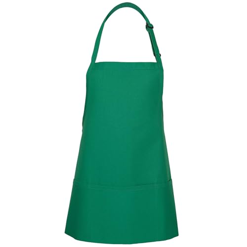 FAME Delta Plus Original Three Pocket Bib Apron - F10 - Kelly Green (WFA18147KG)