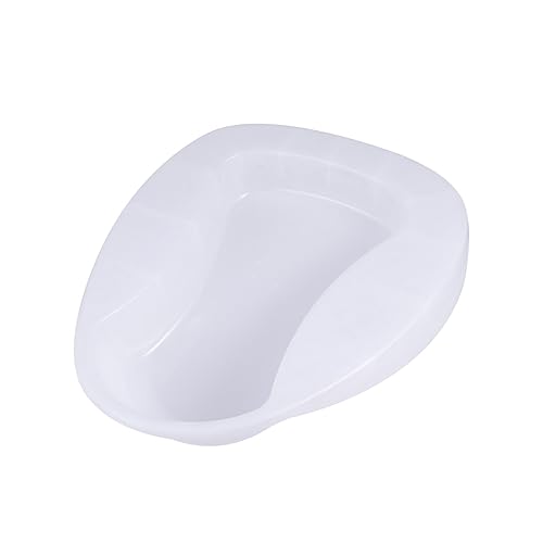 Beaupretty 高齢者用プラスチック製ベッドパン 便器 寝たきり介護用 男性用 女性用対応 お手入れ簡単 家庭 病院使用可
