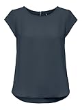ONLY Damen Onlvic S/S Solid Noos Ptm Top, Ombre Blue, 42 EU