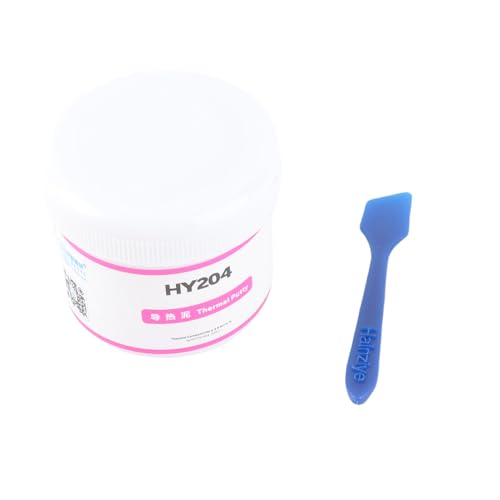 Thermal Paste HY234 Thermal Compound Paste Thermal Conductivity 4.0W m k Compound Silicone Grease for CPU Heatsink Pink (100g)