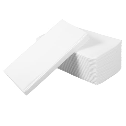 WESIEVYA 多機能ナプキン 50枚 ポケットカトラリー ラッピングナプキンカッター フォーク 使い捨てパッキングスプーン シルバーウェア