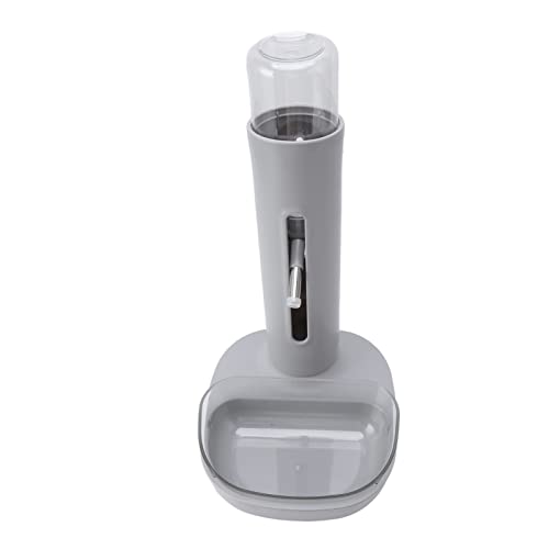Pet Water Dispenser, Adjustable Height Detachable Dog Water Bowl Bowl Automatic 480ml Bottle Standing Drinking Feeder for Dog Cat