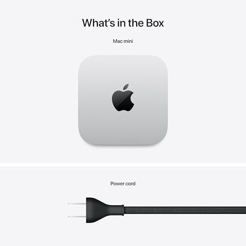 Apple 2024 Mac mini Desktop Computer with M4 chip with 10‑core CPU and 10‑core GPU: Built for Apple Intelligence, 16GB Unified Memory, 512GB SSD Storage with AppleCare+ (3 Years) - Image 7