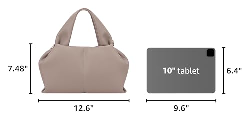 Image of Juoxeepy Crossbody Bag Purse Satchel Handbag for Women Shoulder Bag Chic Dumpling Cloud Bag Clutch Purse