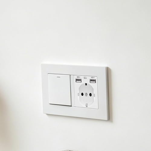 Interruptores de luz con diseño de cable resistente para hogar y jardín 6