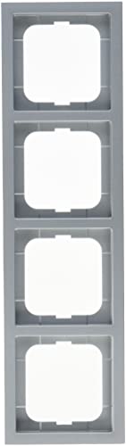 Busch-Jaeger 1724-183 K plaque de finition future linear alu argent