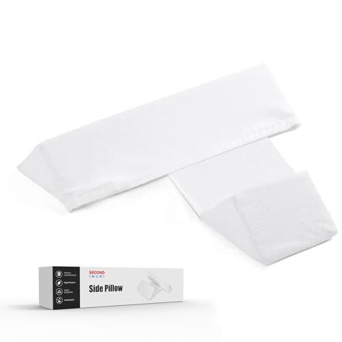 Baby Side Sleeper Wedge Adjustable Soft and Breathable Pillow Supports Newborn Front and Back