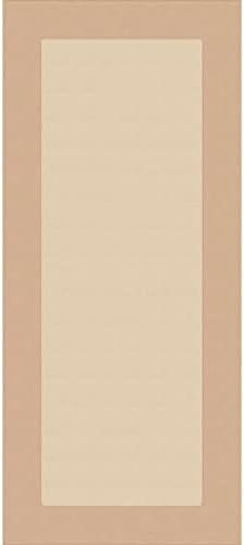 Kendor Unfinished MDF Shaker Cabinet Door, 32H x 14W