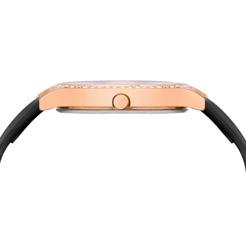 Image of LOUIS DEVIN Pink /Beige /Brown /Black Faux Leather Strap Analog Wrist Watch for Women (Silver /Rose Gold /Brown /Black Dial) | LD-CP501
