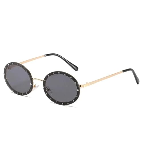Lunettes de soleil ovales légères contre les reflets avec protection UV400 totale