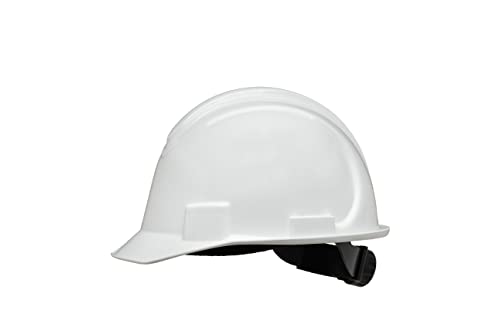 Casque de chantier Honeywell North blanc aéré avec visière courte NSB11001