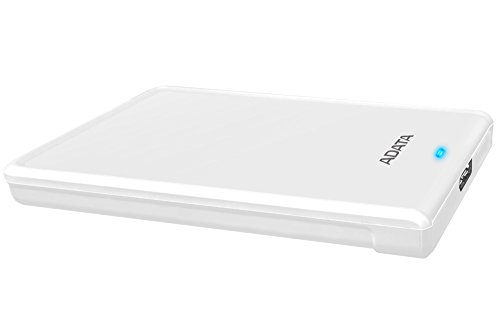ADATA HV620S Disque Dur Externe 2000 Go Blanc Idéal pour Télétravail