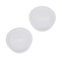 Operitacx 2Paar Toilet Bolt Cap Abdeckung Toilettenschüssel Installation Zubehör Schraubenkappen zur Abdeckung von Toilettenbodenbolzen Einfache Installation