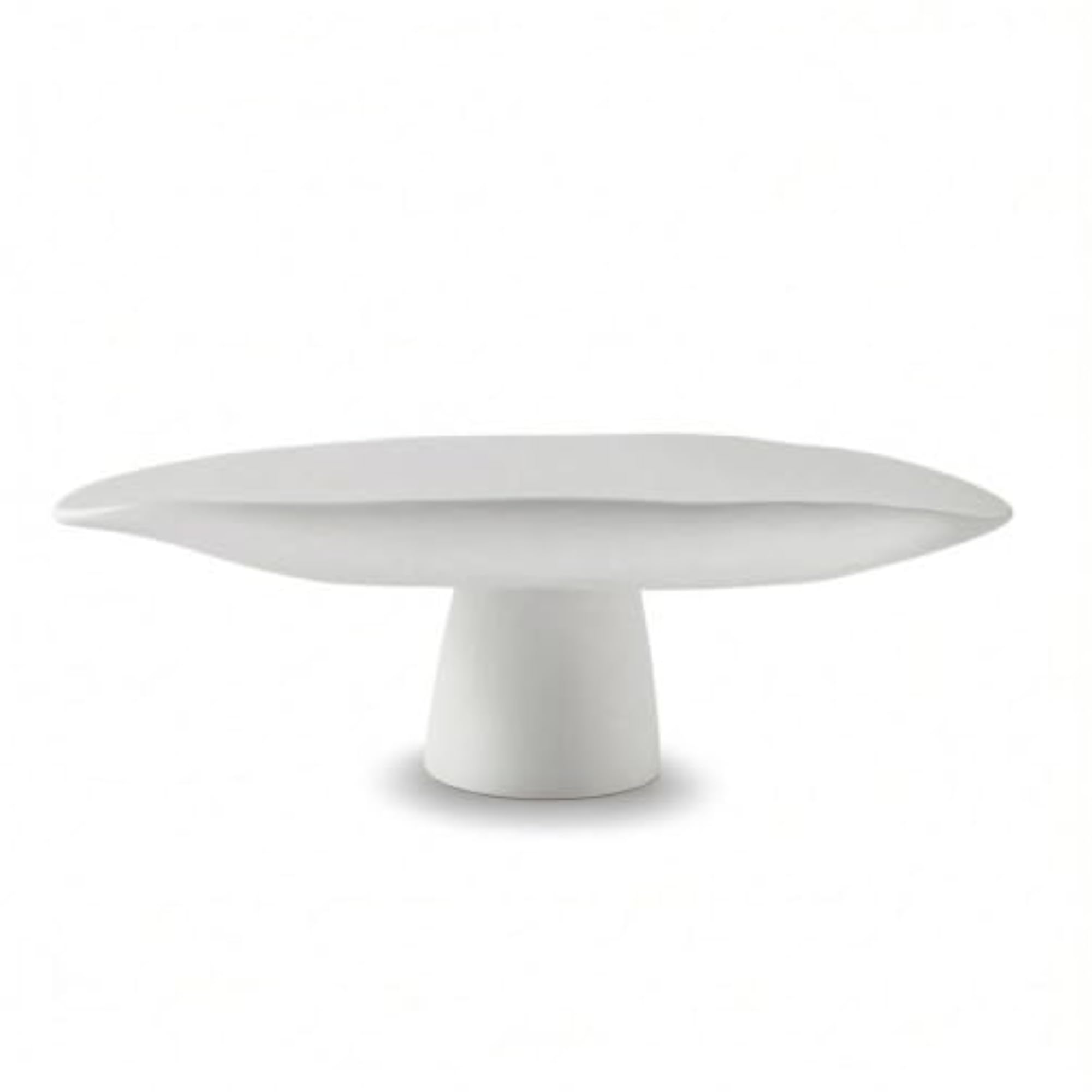 Organic Tray with Pedestal Decorative