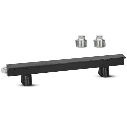 Upgrade Cast Iron Gas Log Lighter for Gas Fireplace Logs (Natural Gas Only) Gas Fireplace Burner - 14 Inch Compatible with LC-1