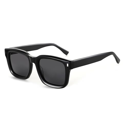 ZENOTTIC Polarized Sunglasses for Men Square: Classic Sun Glasses 100% UV Protection for Women - Large Unisex Designer Shades