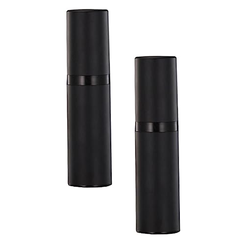 NOLITOY 2 Piezas botella de vacío alcohol limpiador botella de niebla neblina bomba spray bottle botella spray botellas de spray de perfume de maquillaje el plastico Black