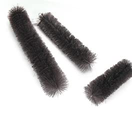 Cepillos para filtro de estanque 12 pulg x 4.5 pulg 3 pzas miniatura 1