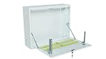 Stalflex CCTV Cabinet 19 inch 3U 180mm - Network Cabinet Made of Heavy Duty Metal - computer & server racks - Wall Mount Rack with Lockable Enclosure