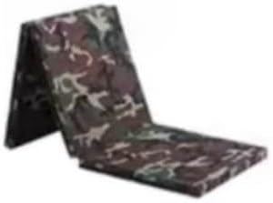 Foldable Mattress Mat with Camouflage Print, Tri-Fold